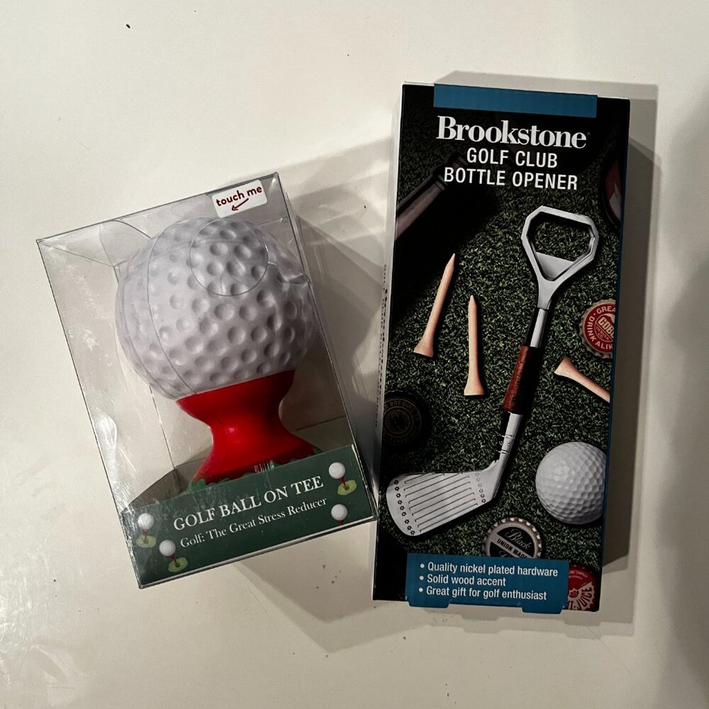 Bottle Opener and Stress Ball (Golf‎ Themed) (home/x)